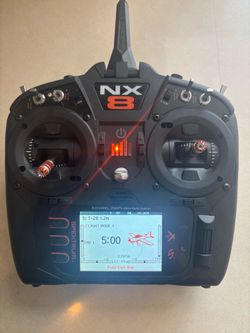 Spektrum NX8 rc plane transmitter