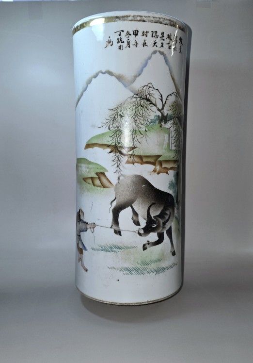 Porcelain Hat Stand Early 20th Century China