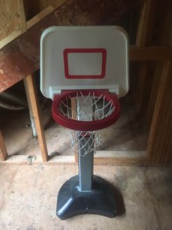 Adjustable Basketball Hoop Goal