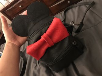 Minnie Mouse bag.