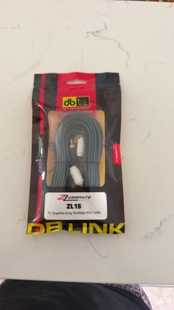 DB Link ZL15 15ft Shielded RCA Cable