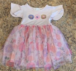 3T Floral Sequin Dress