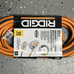 Rigid 25’ Extension Cord