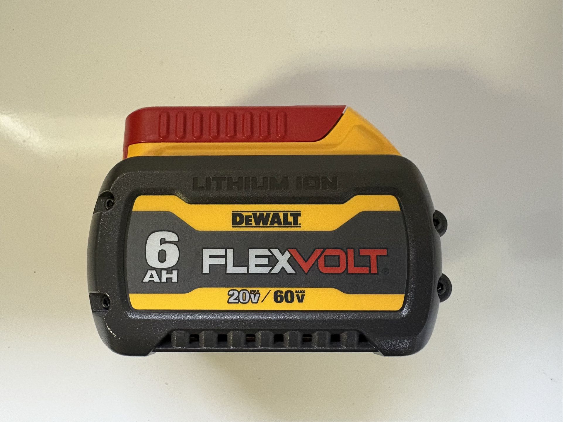 DEWALT FLEXVOLT 20V/60V MAX Lithium Ion Battery, 6.0-Ah (DCB606)