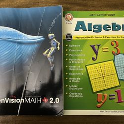 Algebra Workbook + InVision Math 2.0 Texas