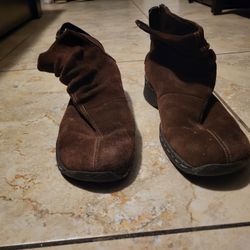 Bass & Co. suede ankle boots