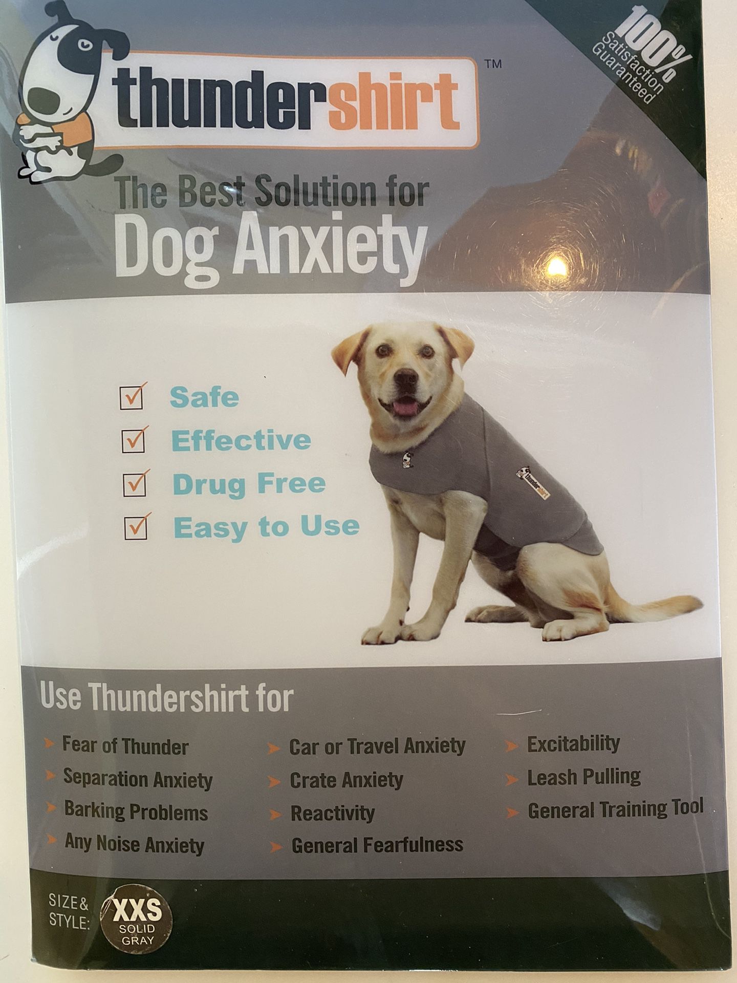Thunder Shirt Comfort Vest for Dogs, XXS (NEW)