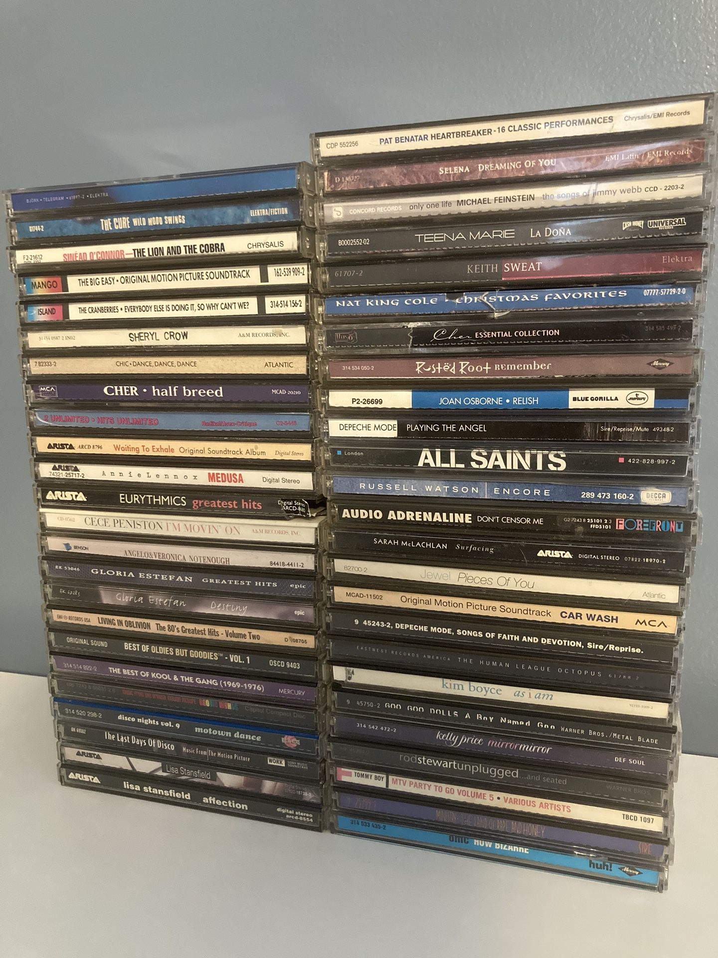 Music CDs of Various Genres