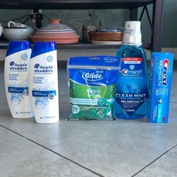 Head & Shoulders, Crest, Oral-B Glide