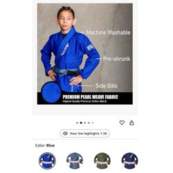 Elite Sports IBJJF Ultra Light BJJ Brazilian Jiu Jitsu Gi 