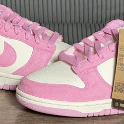 Nike Dunk Low Next Nature Pink Rise Sail Sneakers | Women’s Size 8.5 | HJ7673-101 (2025)
