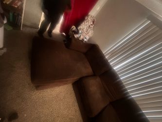Brown couch