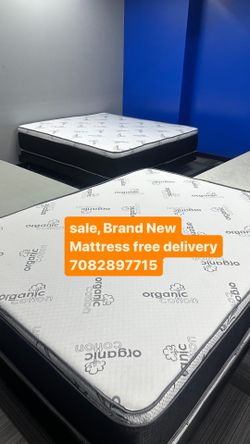 Huge sale for Mattress And Box Twin size #mattress and box 150.$ full 190$ Queen 200$ king 290$. free delivery free set up 708….289…7715… cash or Zell