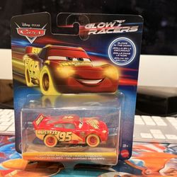 Disney Pixar Cars Glow Racers Lightning McQueen 