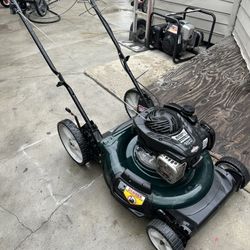 Bolens Big Wheel Push Mower READ DESCRIPTION 