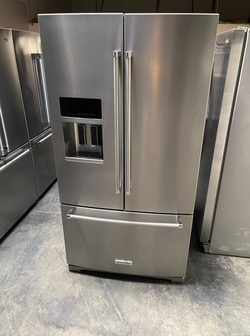 KitchenAid 36" French Door Refrigerator w/ Dispenser, LED