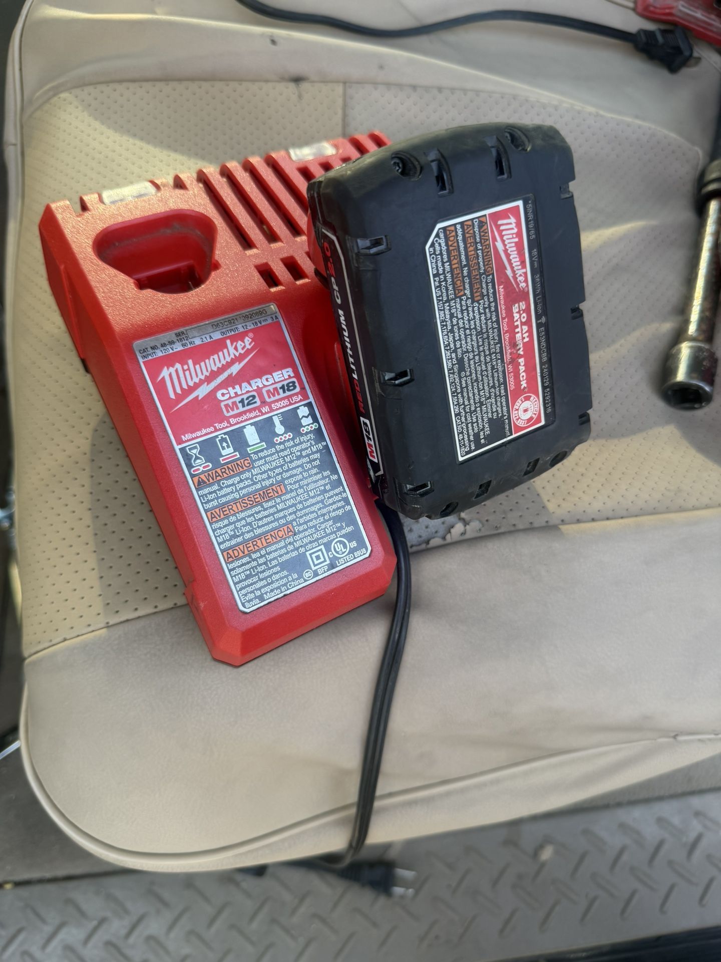 New Milwaukee Charger And Battery