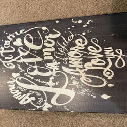 Love plaque