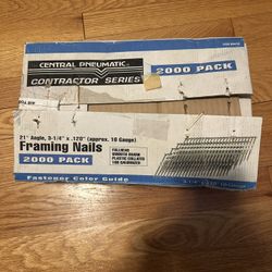 2000 Pack Of Framing nails. 