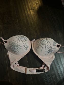 Victoria’s Secret bow with rhinestones and it’s pink