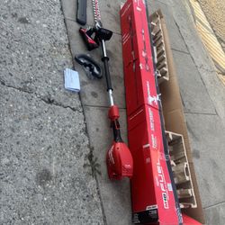 Milwaukee M18 FUEL 18V 20 in. Brushless Cordless Battery Powered Short Pole Hedge Trimmer (Tool-Only) 