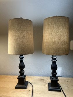 Set of Two Table Lamps