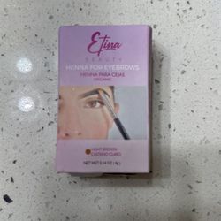 Organic Henna for eyebrows 