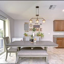 DINING ROOM SET + BUFFET COMBO 