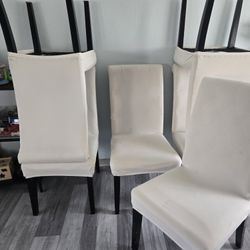 Chairs/Chair Covers 6 Set