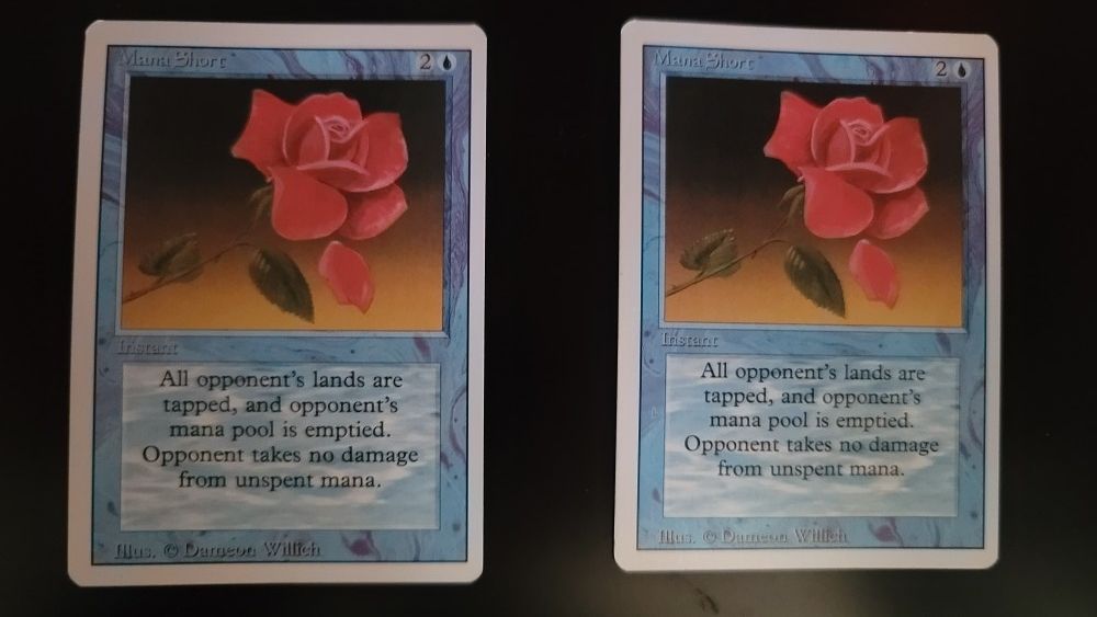 MTG 1994 revised edition Mana Short