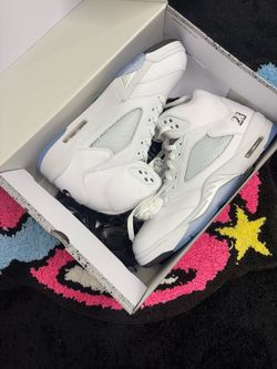 Jordan 5 White Metalic