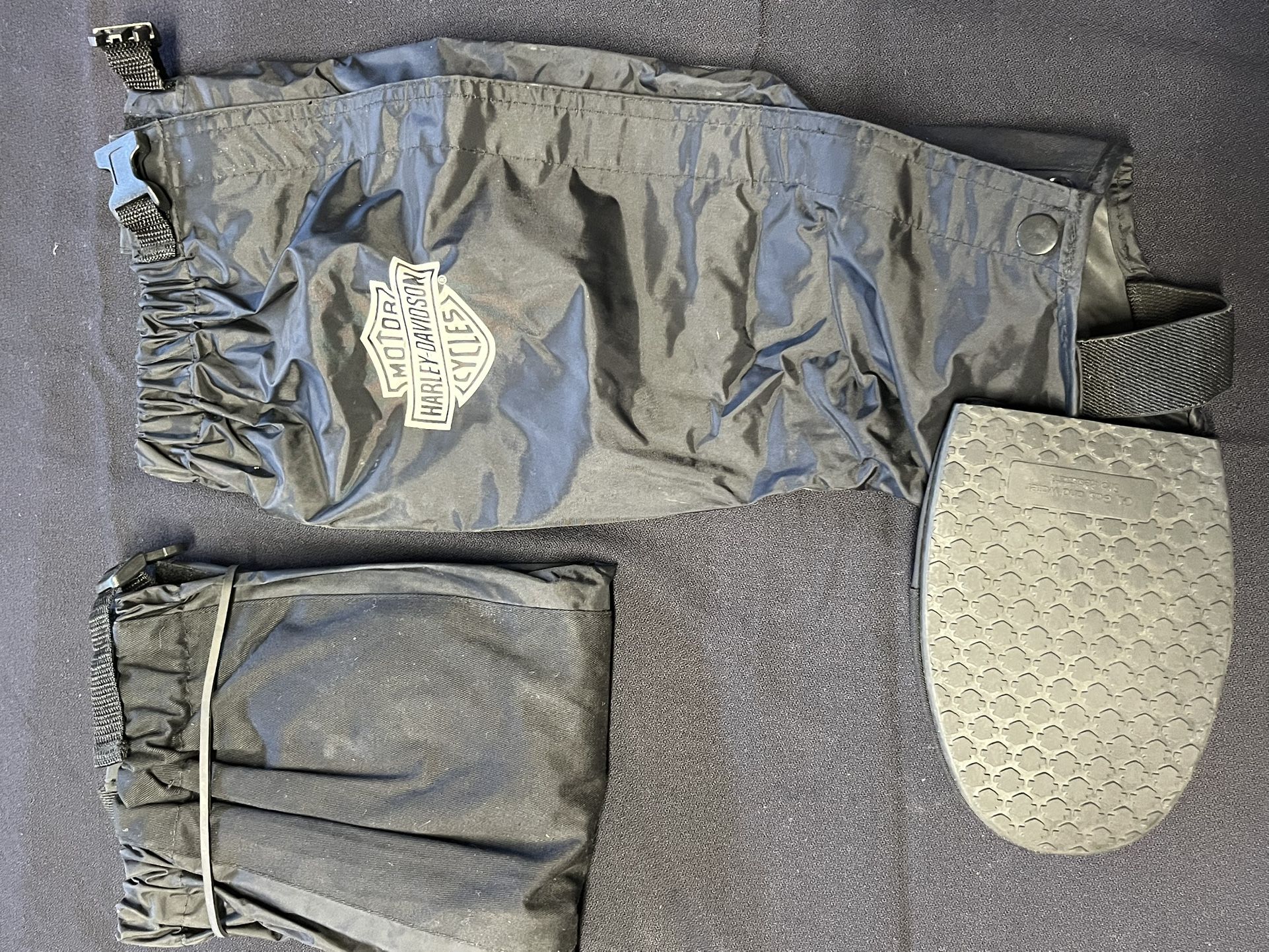 Harley Davidson Waterproof Rain Boot Covers