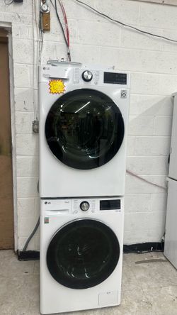 LG 24 inch ventless front lood washer and dryer set