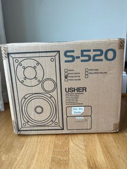 Usher S 520 Speakers - barely used
