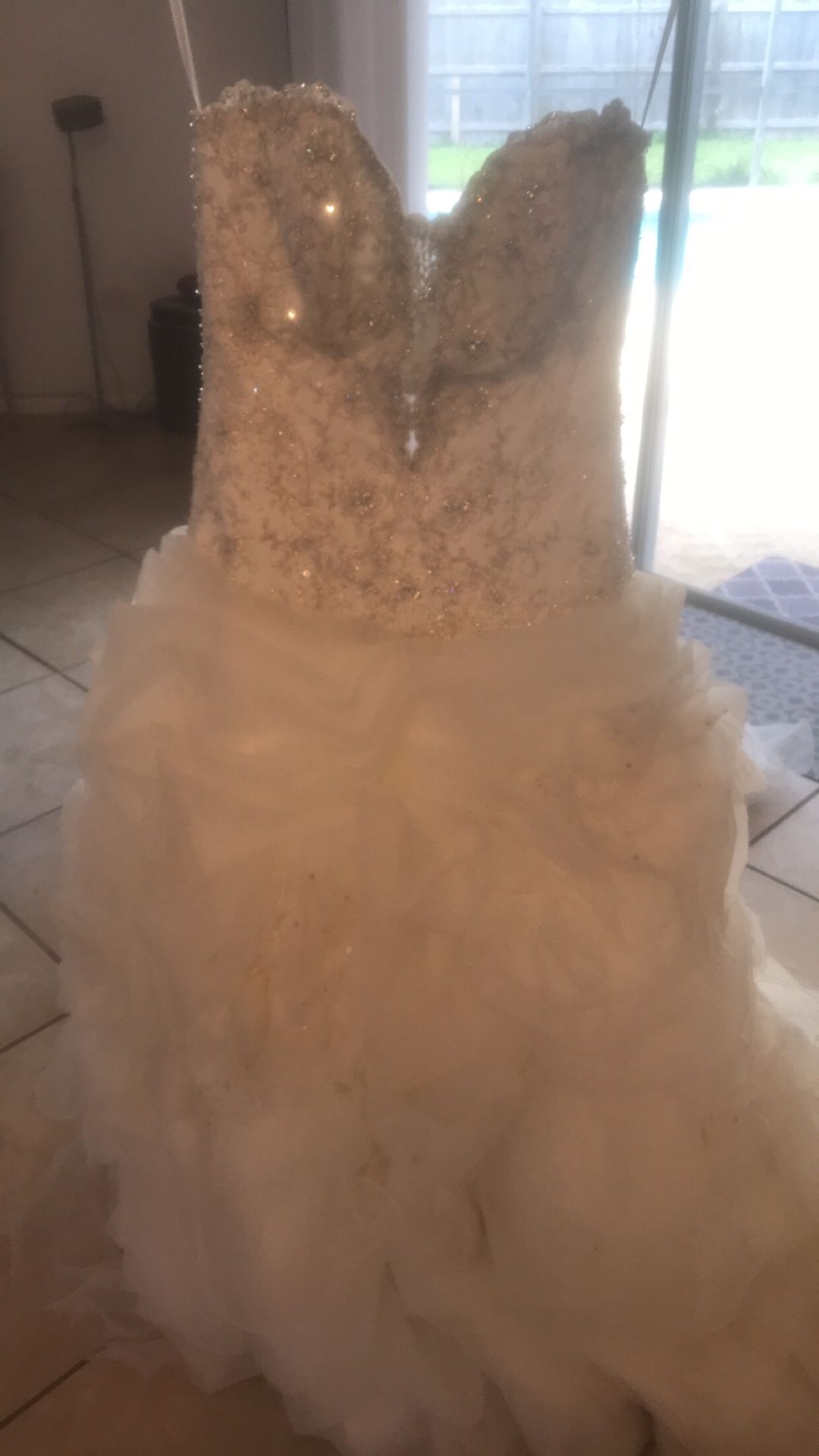 Allure princess wedding dress