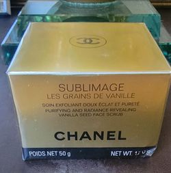 NEW CHANEL Sublimage Les Grains De Vanille Purifying Vanilla Radiance Face Scrub Sealed