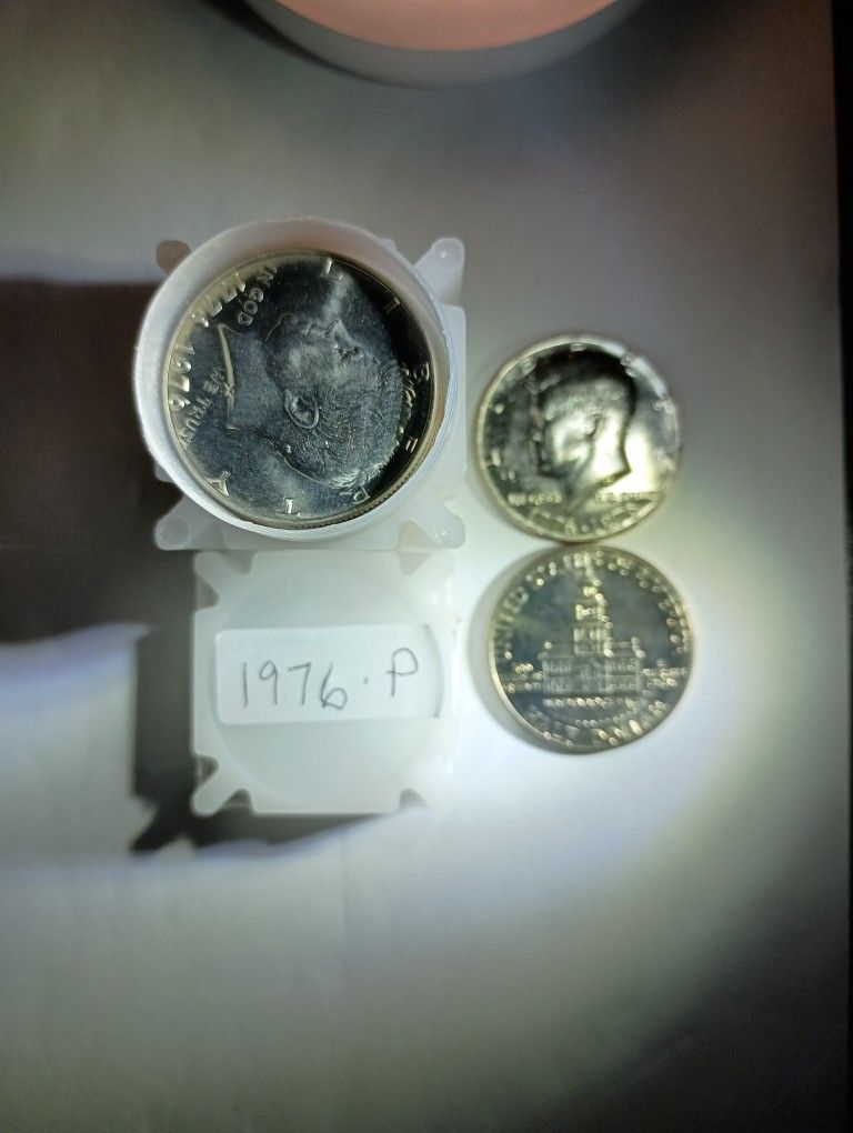 1976 P Kennedy Bicentennial Half dollars