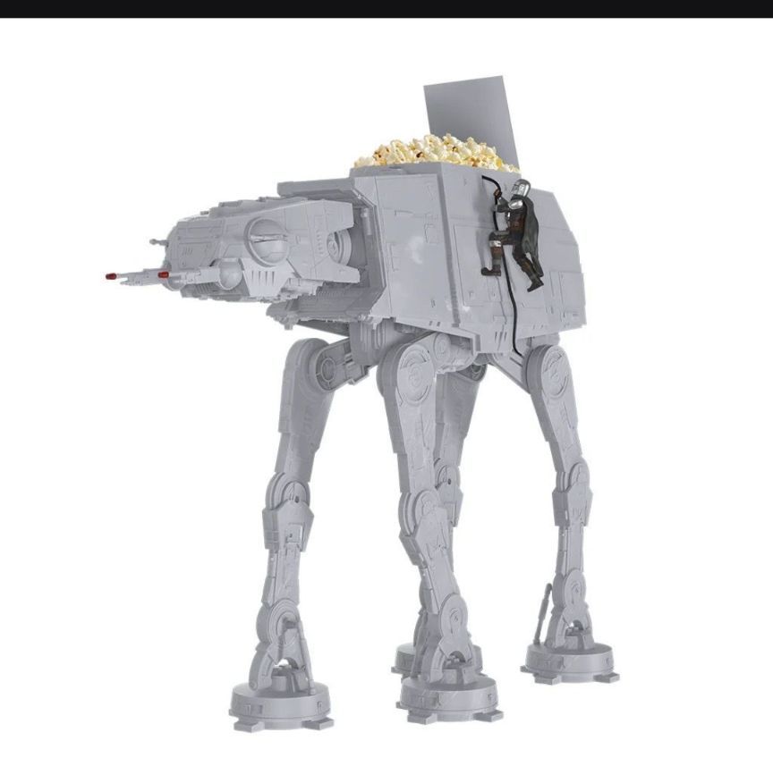 NEW Star Wars Mandalorian & Grogu Movie ATAT Popcorn Bucket Movie Exclusive