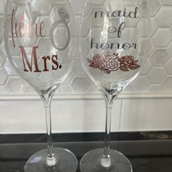 Waterford Wedding Wine Glasses