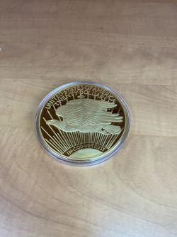 "The Jumbo Gold Dream" 1933 Proof Double Eagle Large Replica 24k Layered