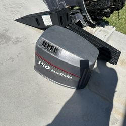 Outboard Johnson  '91. Fast stroke, 