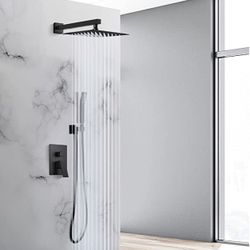 Luxury Pressure Balanced Shower Faucet and Head