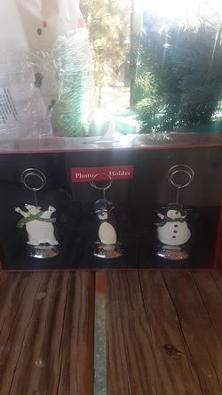 New Holiday Clip Tower Pgoto Holders from Kohls