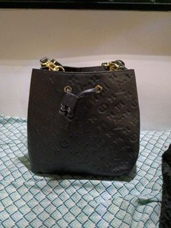 Black handbag