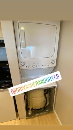 Lavadora y secadora washer and dryer