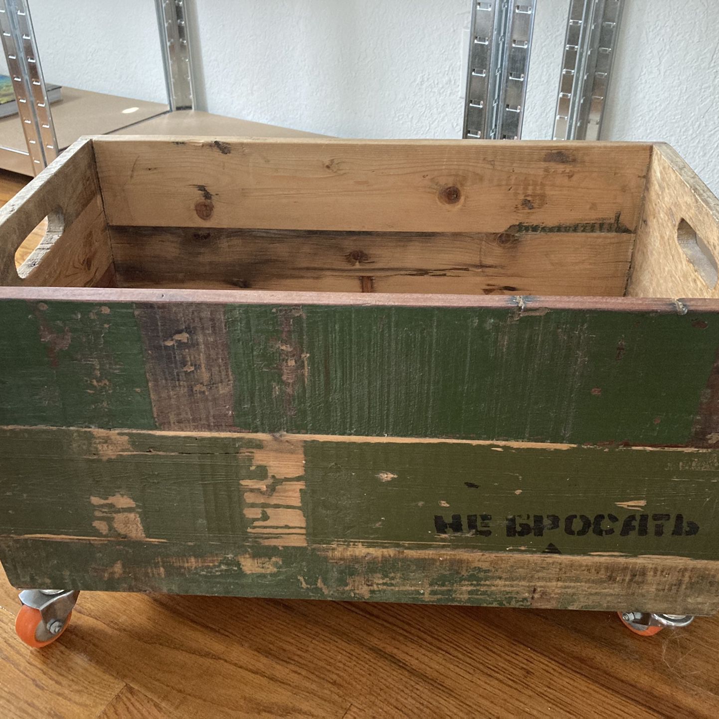 Urban Outfitters Storage Cart With Wheels Upcycled