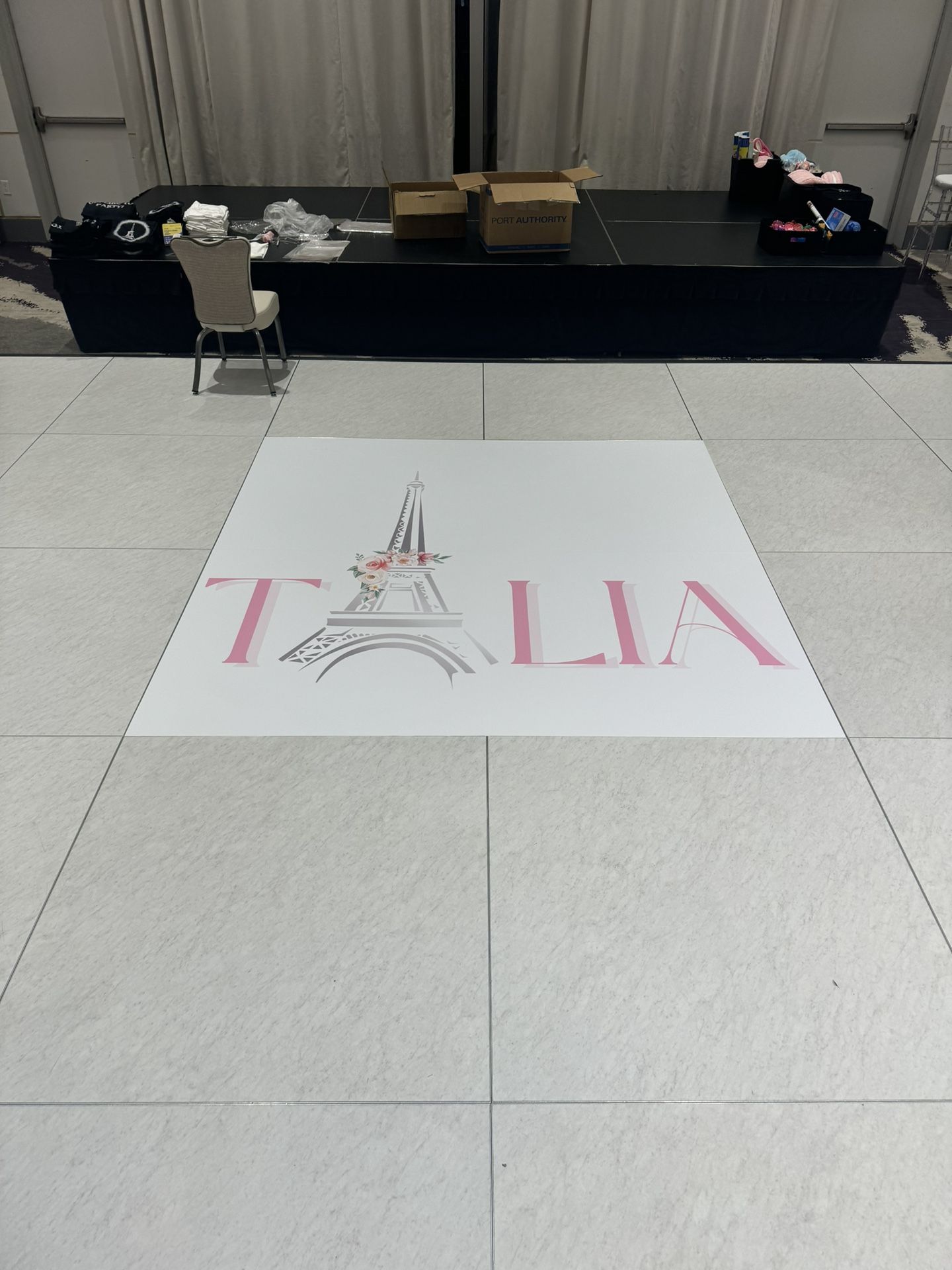 Customize dance floor