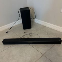 LG sound Bar With Subwoofer 
