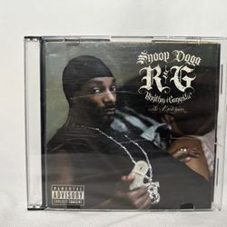 R&G-Rhythm and Gangster: the Masterpiece by Snoop Dogg (CD, 2004) No Case