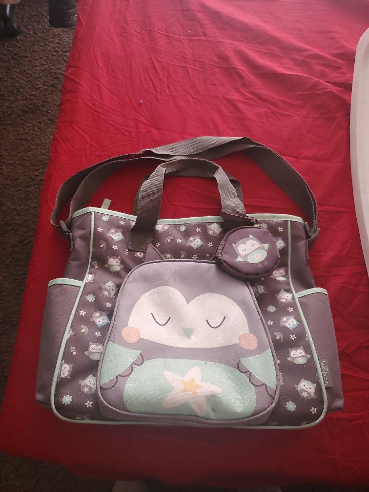 Baby Boy Owl Diaper Bag